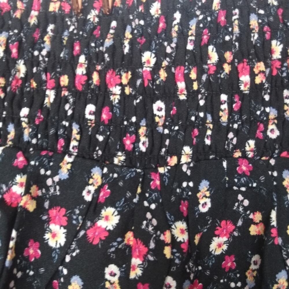 Kirious Smocked Waist Tie Skort Black Size XS - Picture 12 of 14